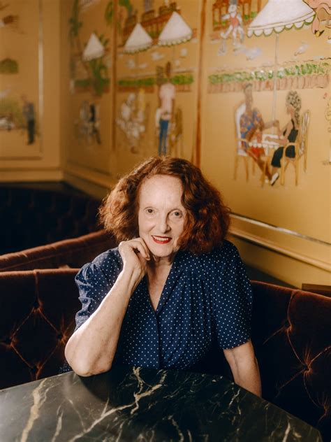 grace coddington reinventing herself.